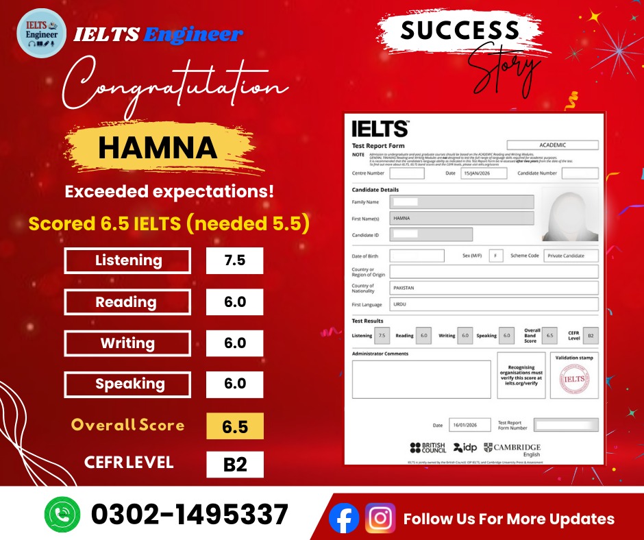 From basic English to Band 7.0 IELTS score for UK study visa in 30 days